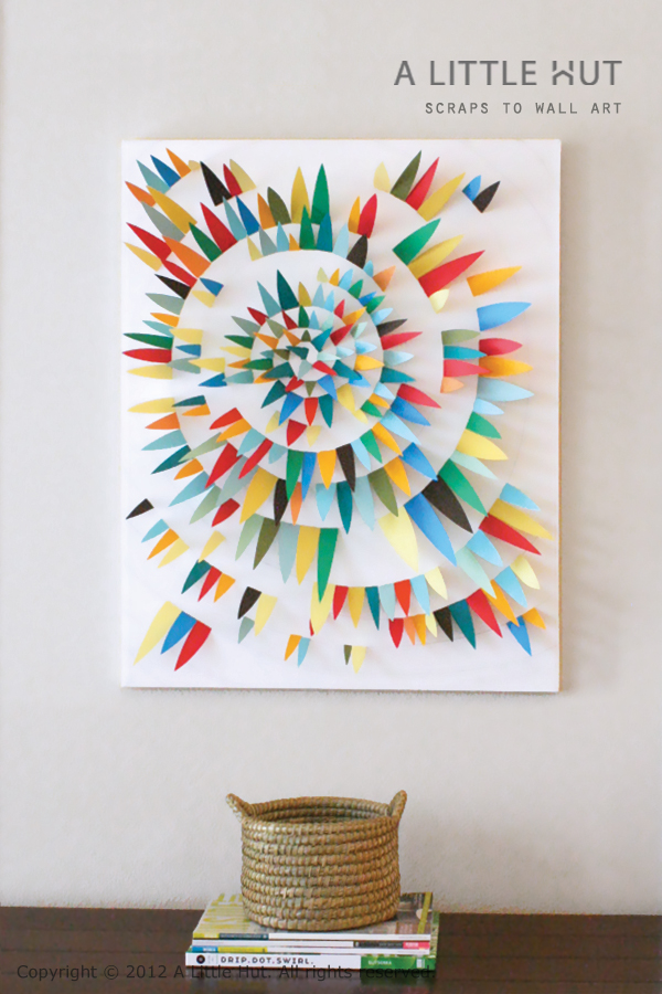 Patricia Zapata: use paper scraps to make wall art | Origami ...